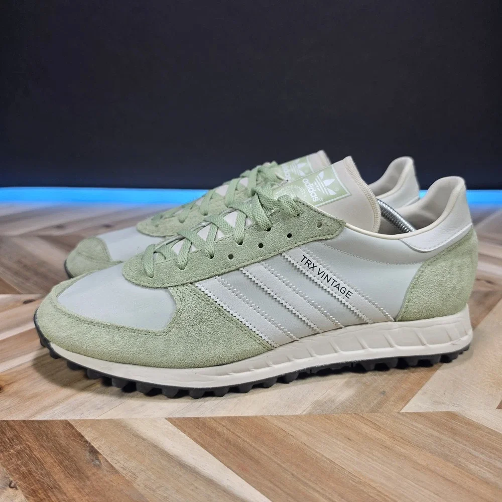 Adidas TRX Vintage Magic Lime Green Running Athletic Sneakers GX4581 Men's 10.5